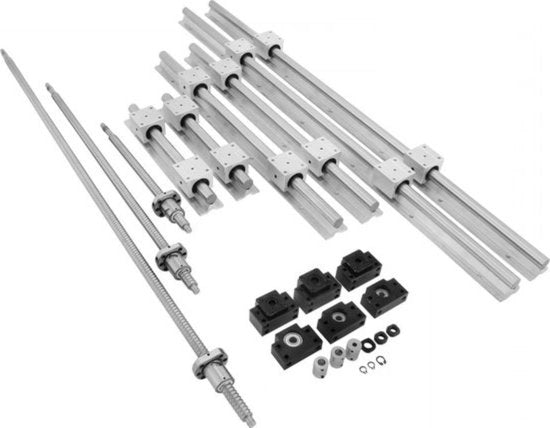 Geleida Lineare - SBR20 - 3 Spindelli a Rulli RM1605