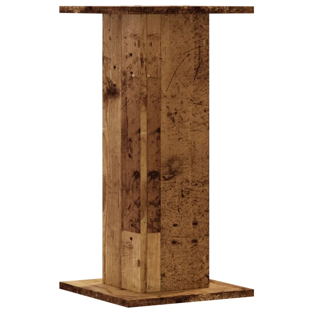 Supporti per piante | Sostegno per piante 2 pz Legno Vecchio 30x30x60 cm Truciolato