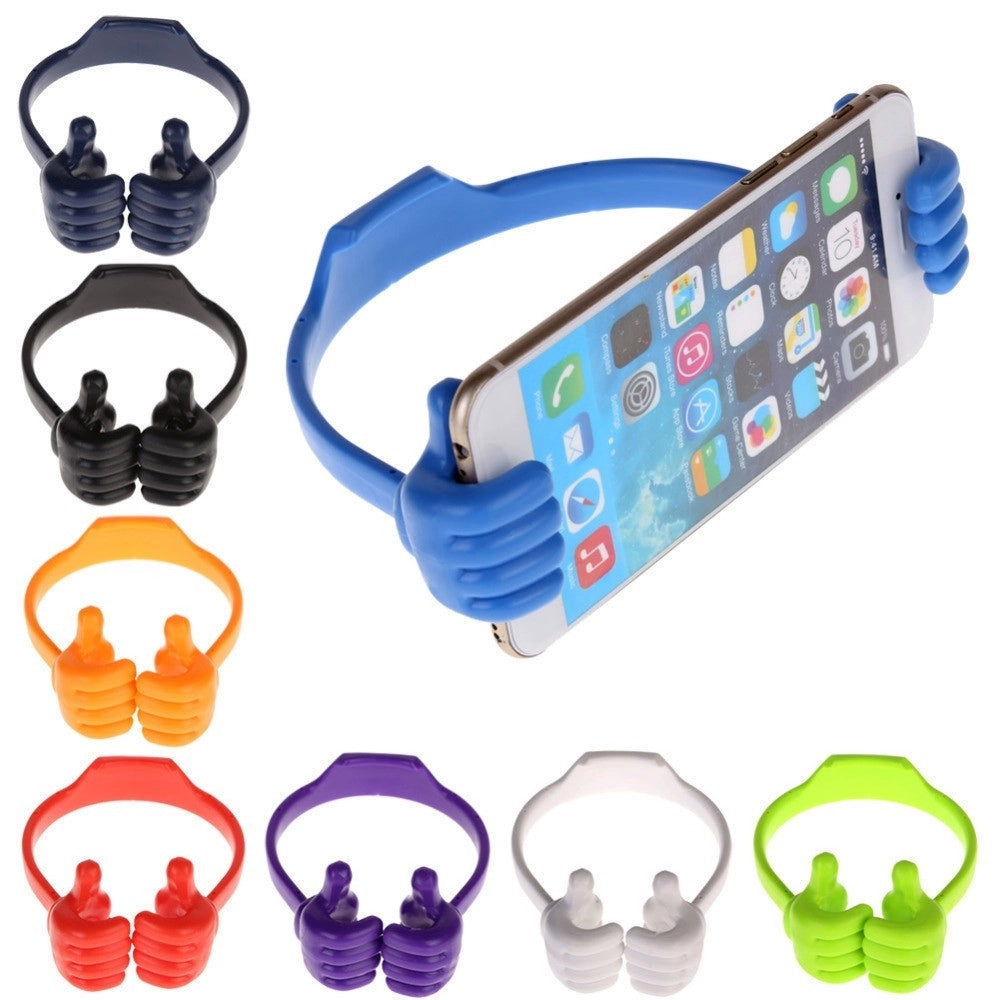 Trade Shop - Supporto Da Tavolo Ok Stand Mano Flessibile Per Smartphone Tablet Universale -