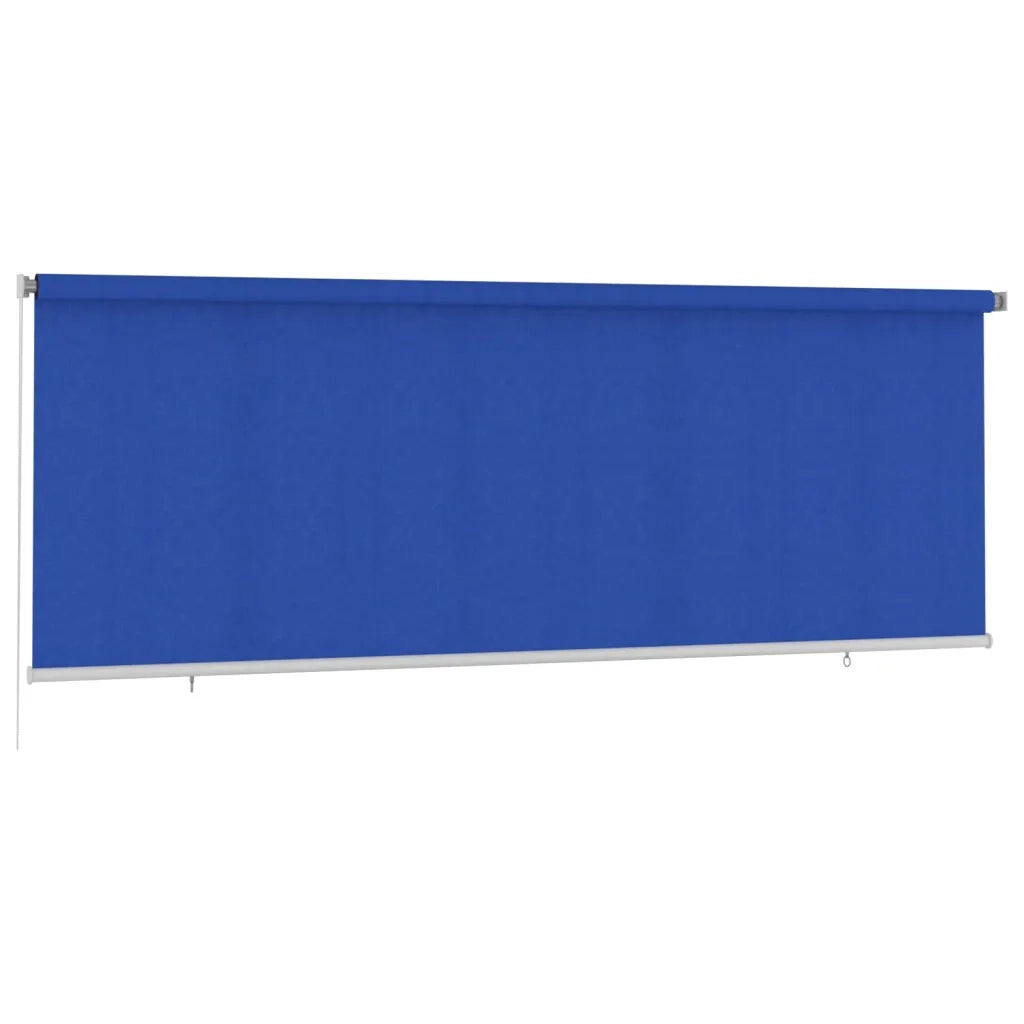 Tenda a Rullo per Esterni 400x140 cm Blu HDPE 312847