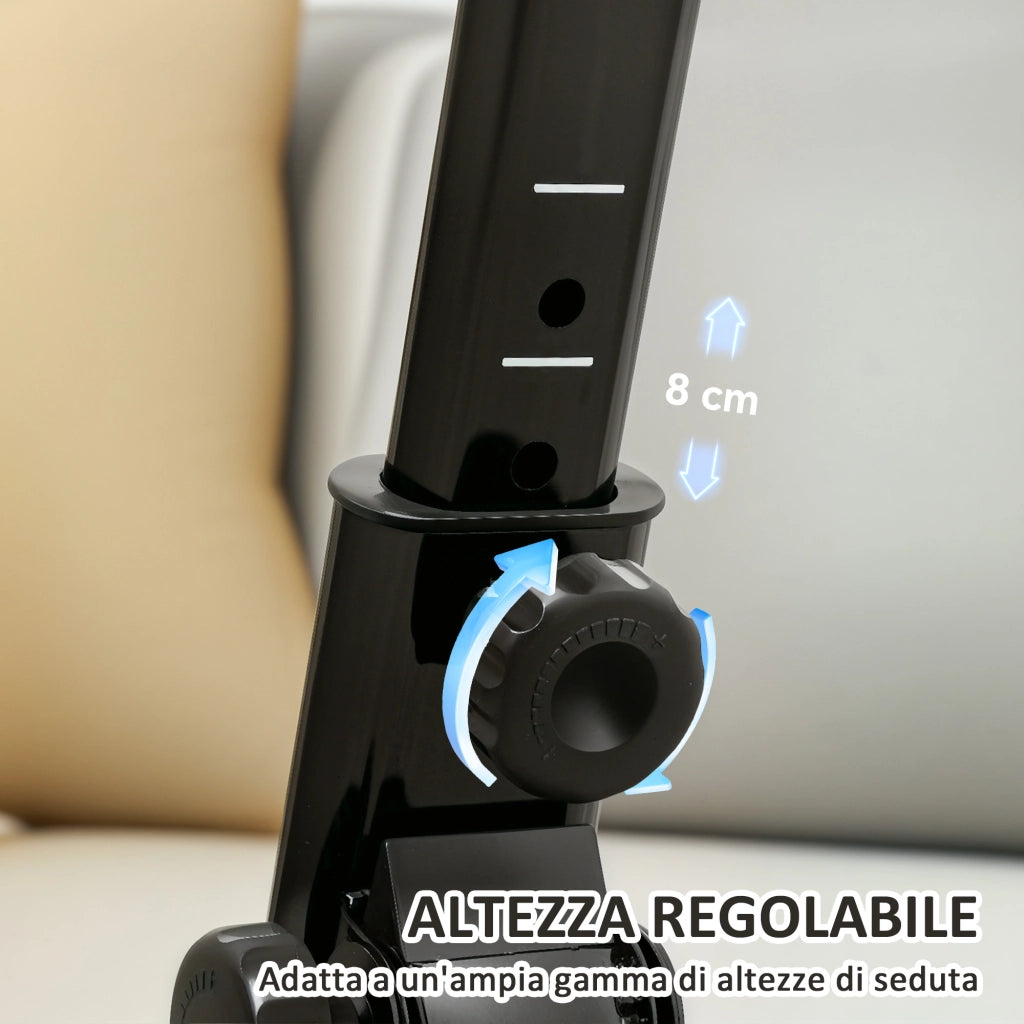 Cyclette per Riabilitazione Pieghevole ¨C Minimal ¨C Nero