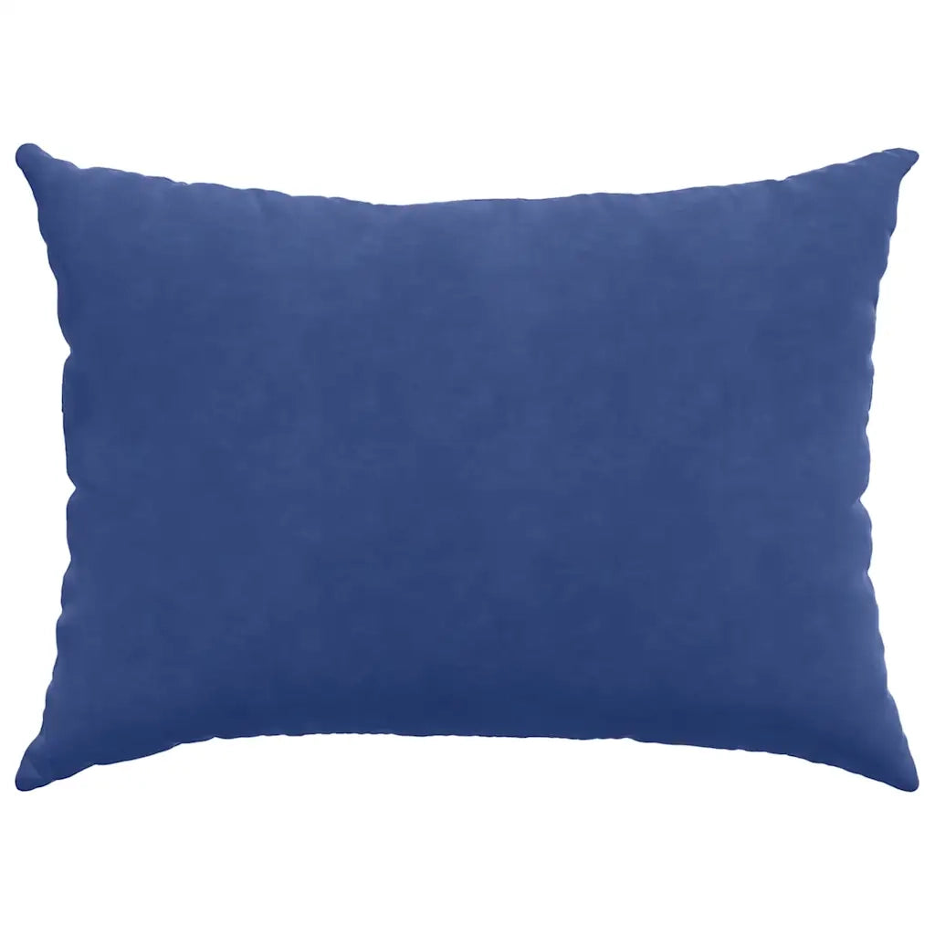 Cuscini da Divano 2 pz-Set di 2 Cuscini per Sofa Blu Polizia 70 x 50 cm Tessuto in Cords