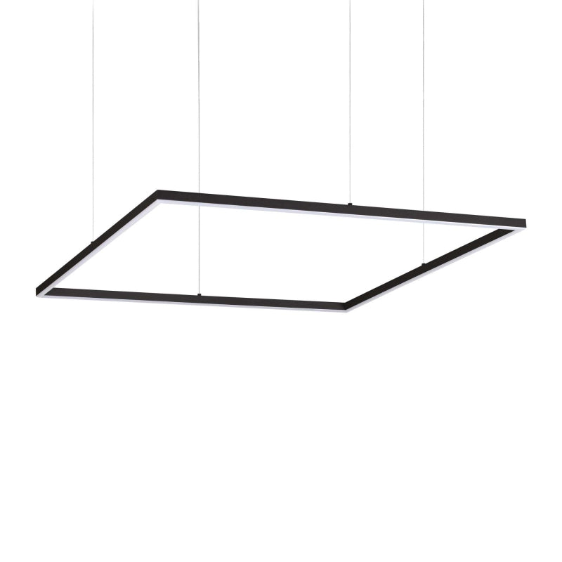 Lampada A Sospensione Oracle Slim Sp D090 Square 3000K On-Off Bk Ideal-Lux