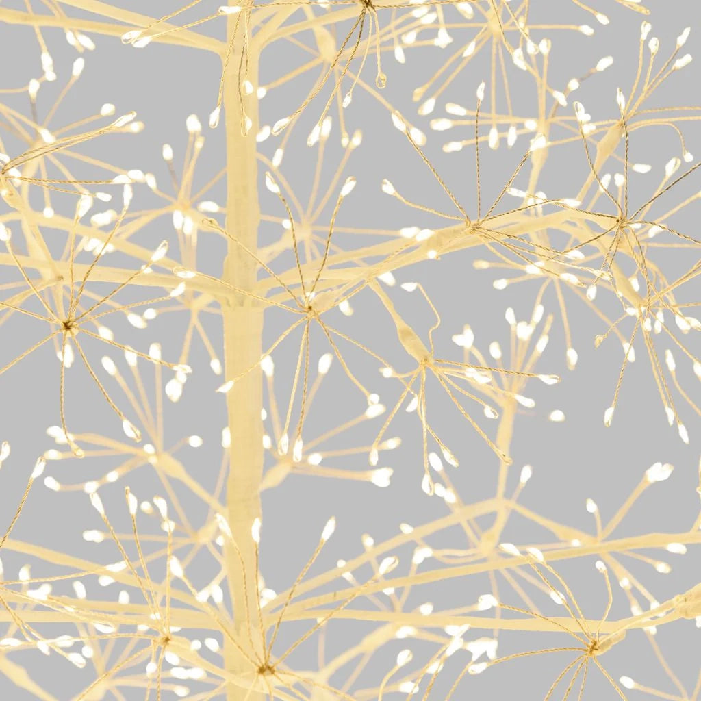 Albero Bianco con microled bianco caldo, uso interno - 2.1 METRI