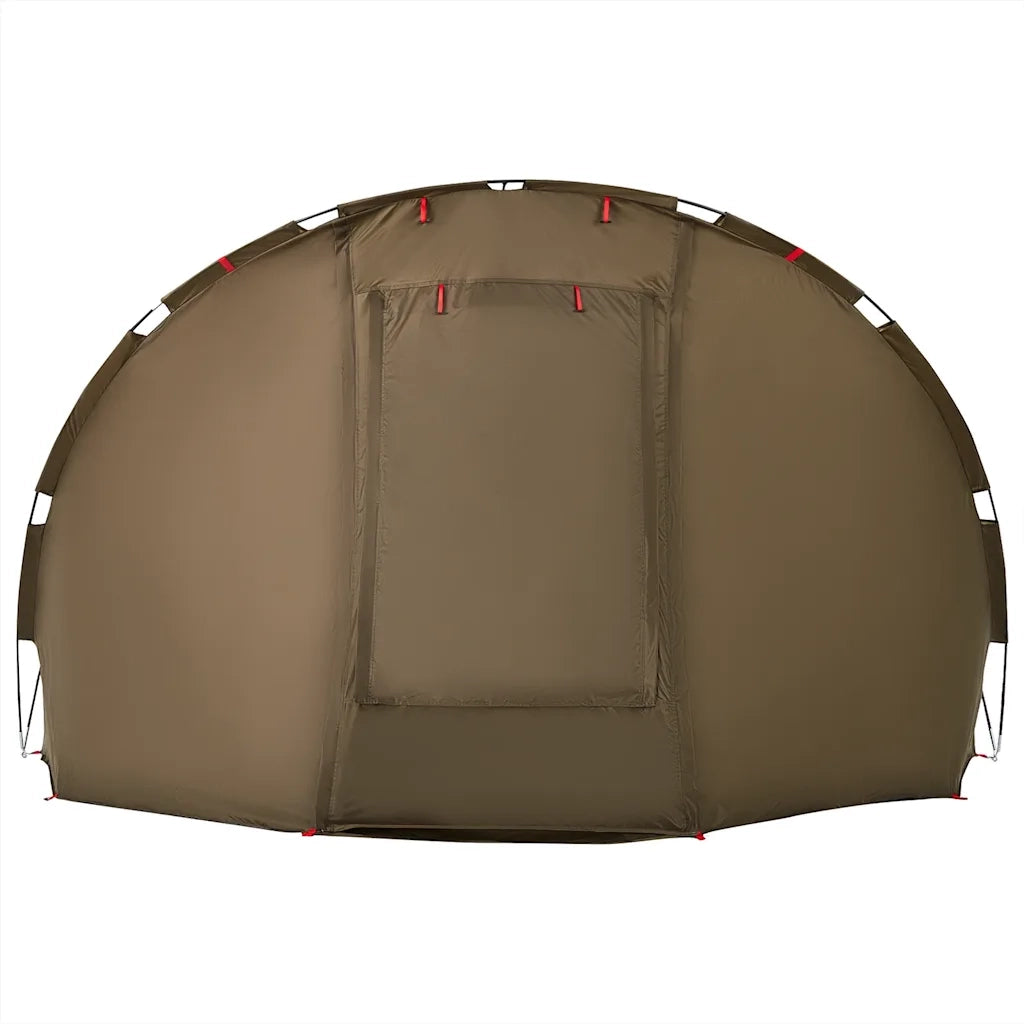Tenda da Pesca per 5 Persone-Tenda da campeggio Verde Oliva Impermeabile 492674