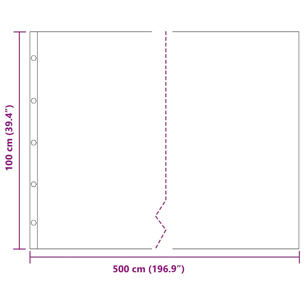 Barriera antiradice Nero 1 x 5 m Polietilene 42006483