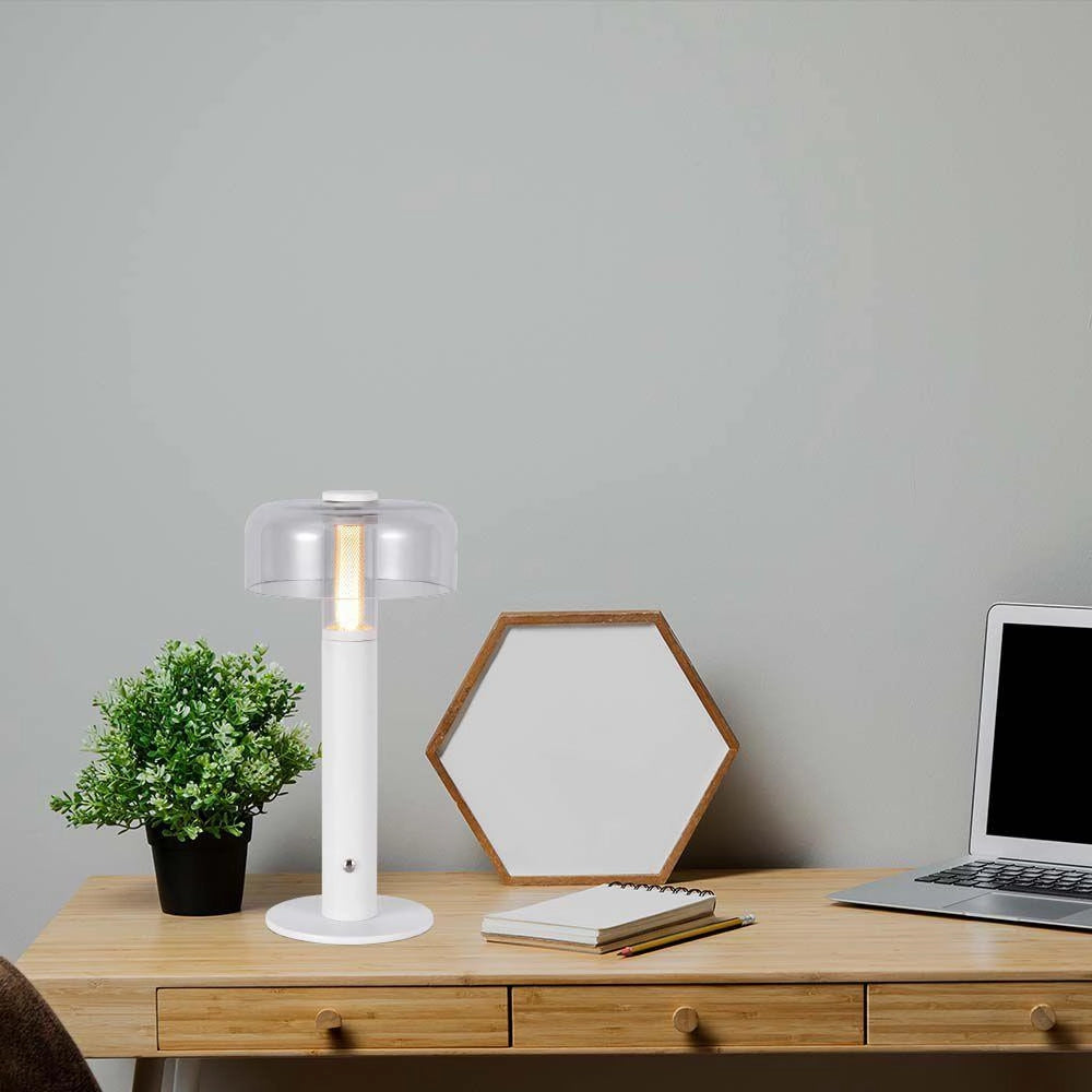 Lampada da tavolo LED 1W 100lm dimmer USB-C bianca