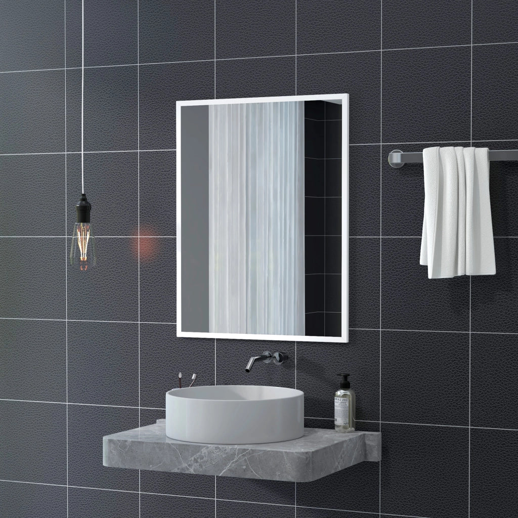 Specchio da Bagno 70x90 cm ¨C zephmum ¨C Bianco