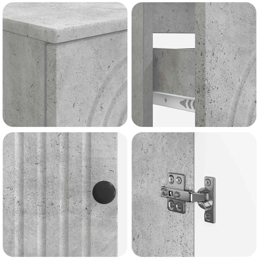 Set di armadietti da bagno in 3 pezzi ALKMAAR 3417831
