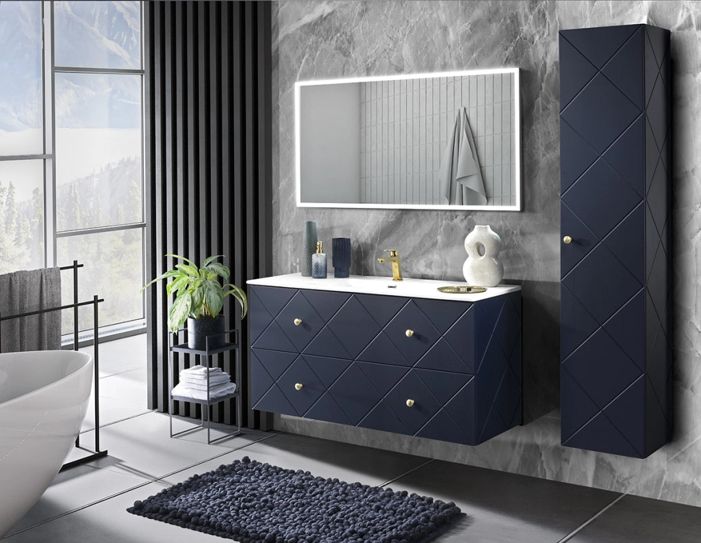 Lavabo per mobile a una vasca 60 cm Lavabi per mobile 61 x 17 x 46 cm