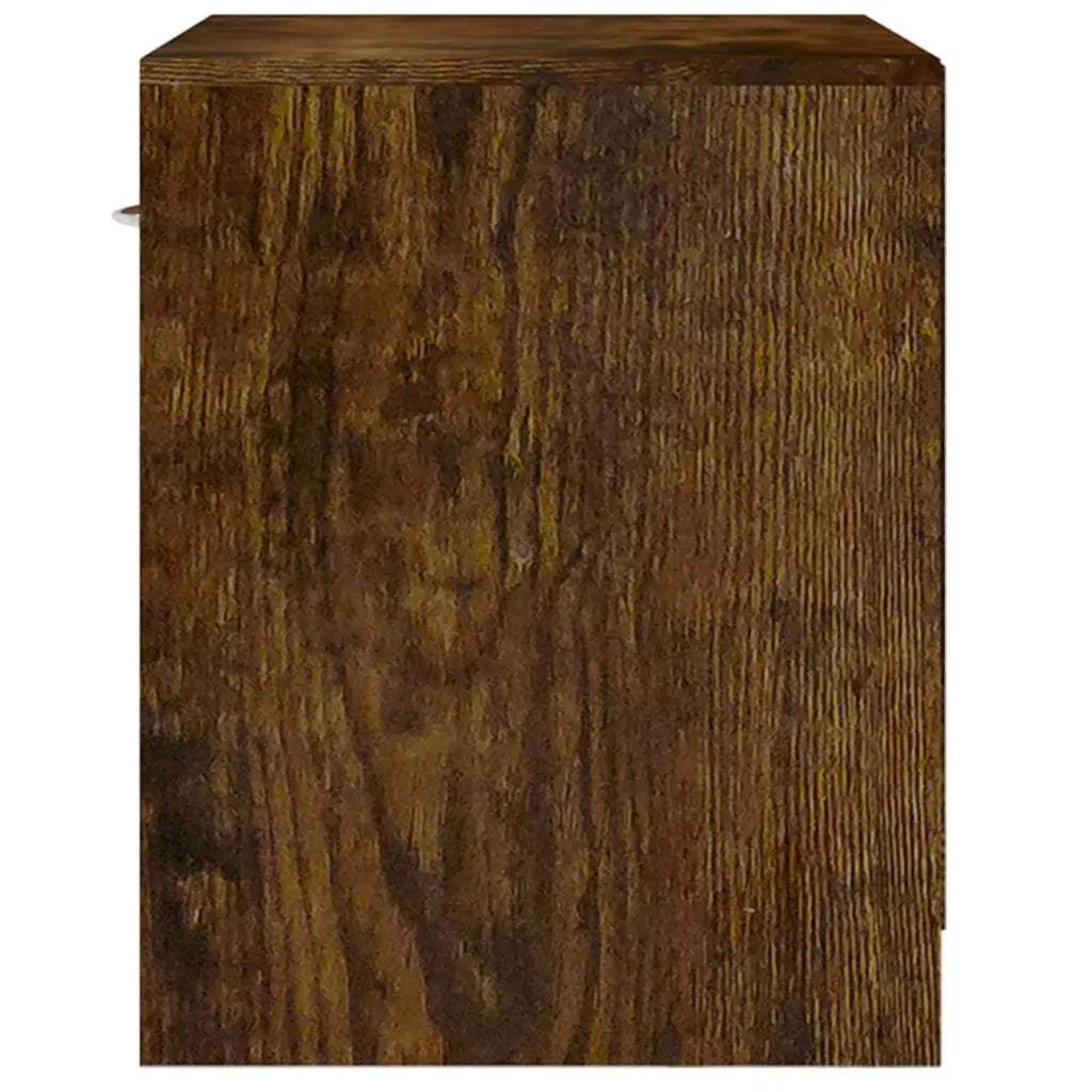 Comodini 2pz con Cassetto Rovere Fumo 342586
