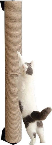 Cat Tree da Parete con Krabplank per Gatti, Altezza 81 cm