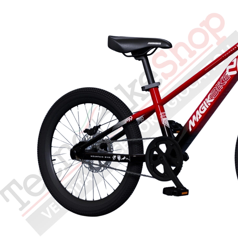 Bicicletta Bambino Magikbike Thunder 20"-Rosso