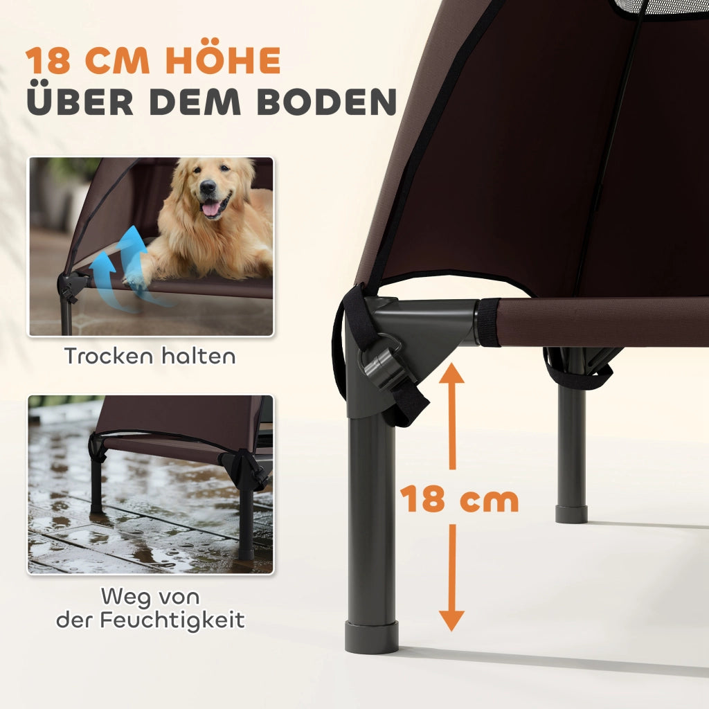 Cuccia per Cani con Tetto ¨C Minimal ¨C 106x76x99 cm Marrone
