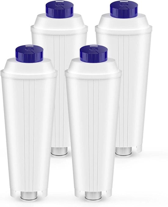 Filtro acqua - Set da 4 pezzi - Macchine per caffè - Compatibile con diversi modelli - Certificato TÜV NSF