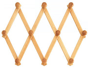 APPENDIABITO ESTENSIBILE  4 posti Legno Chiaro