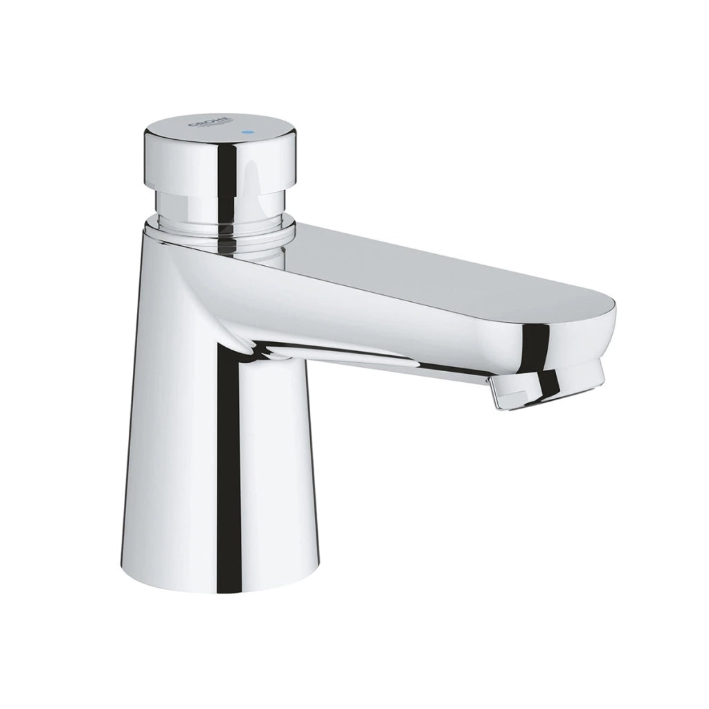 Rubinetto lavabo temporizzato Euro Eco Cosmopolitan T in cromo