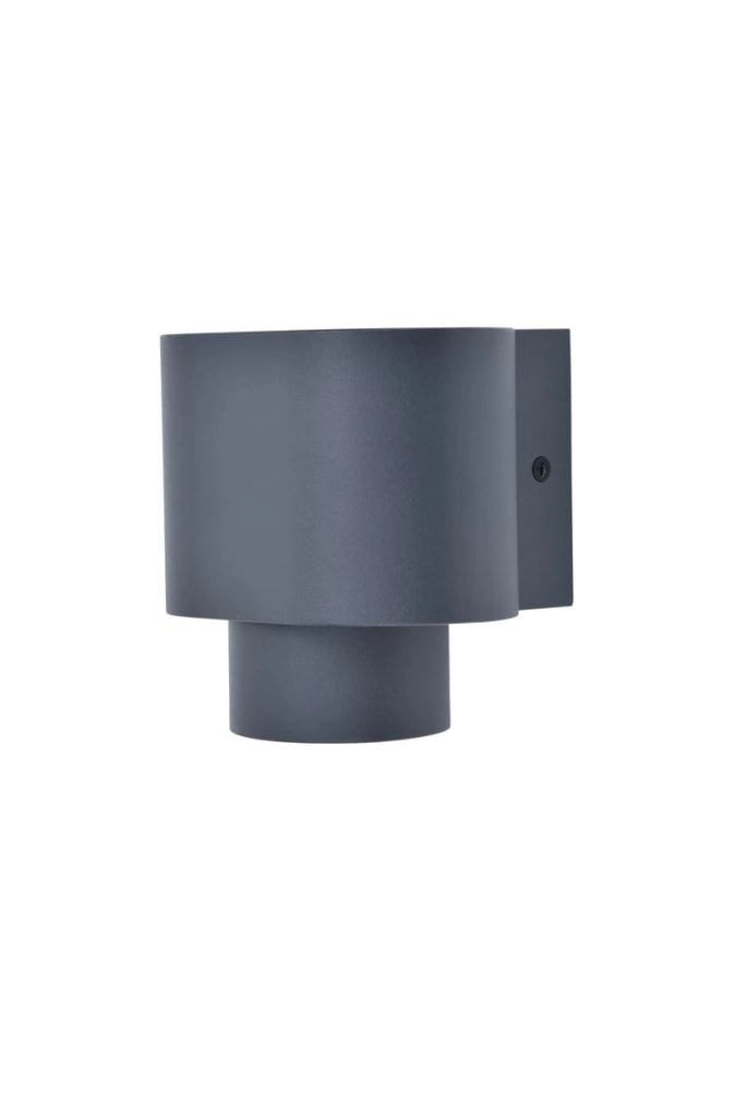 Applique esterna da parete CYPRES grigia GU10 IP44 Lutec