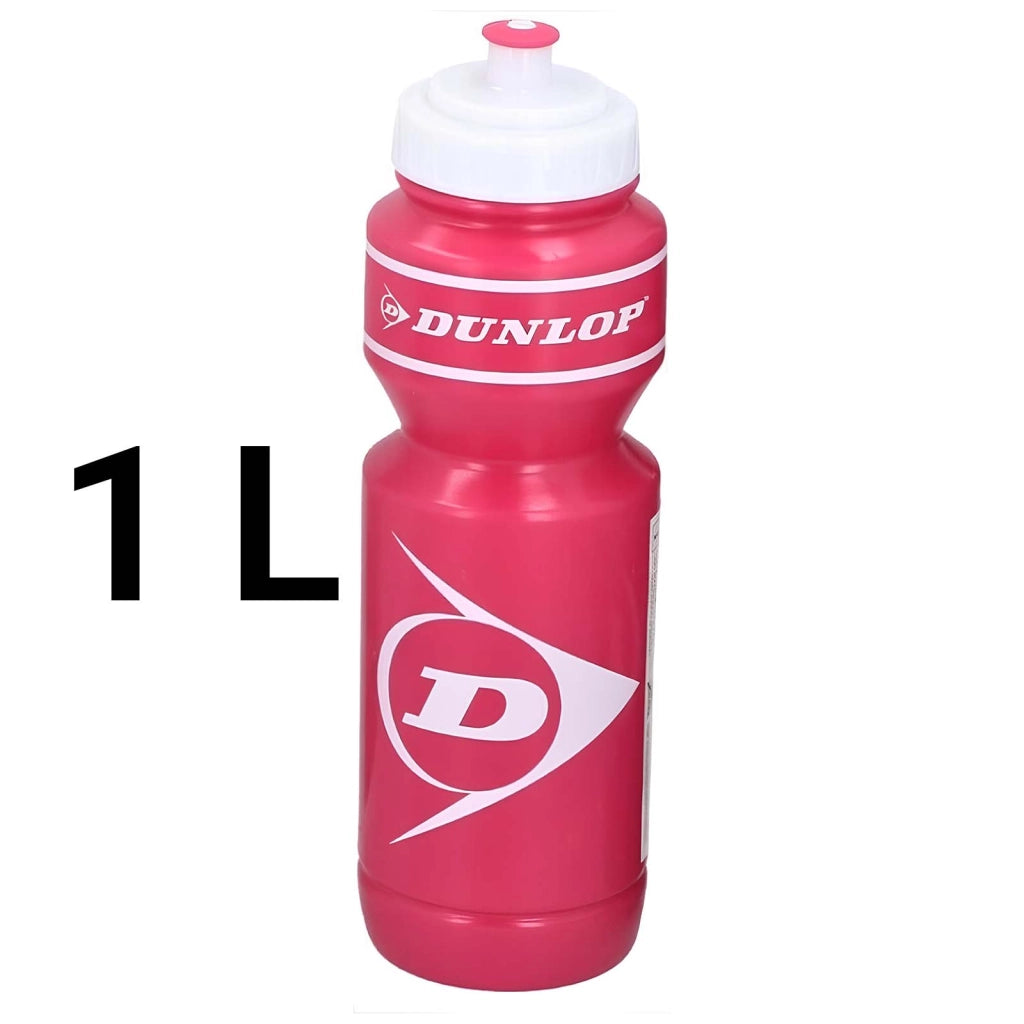 Borraccia Sportiva 1L Grande Capacità con Pratico Tappo Push-pull Rosa Dunlop
