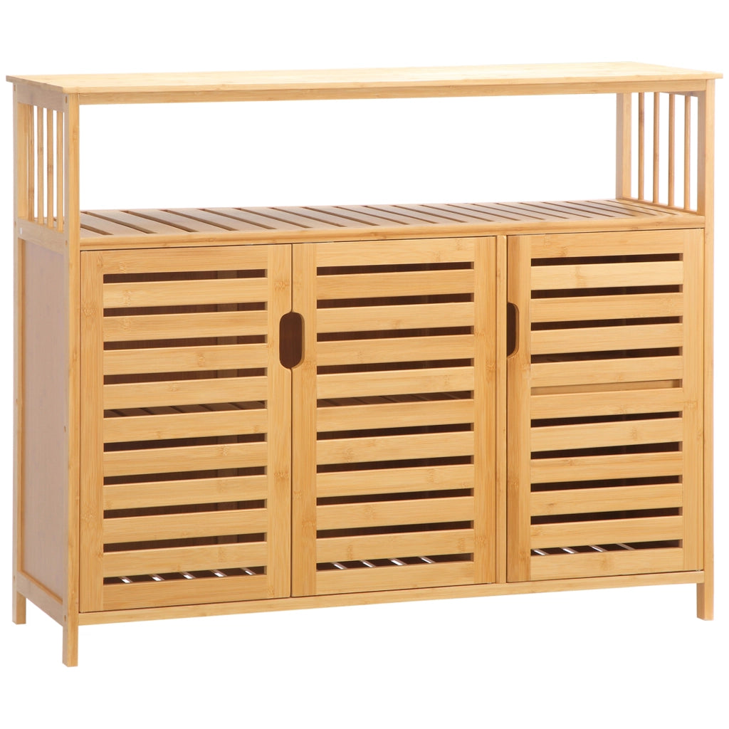 Armadio in Bamb¨´ con 3 Ante ¨C Minimal ¨C 100x35x82 cm