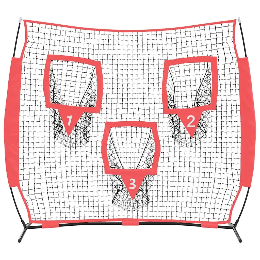 Rete da pratica per baseball Nero 214,5 x 89,5 x 181 cm CFW3675731