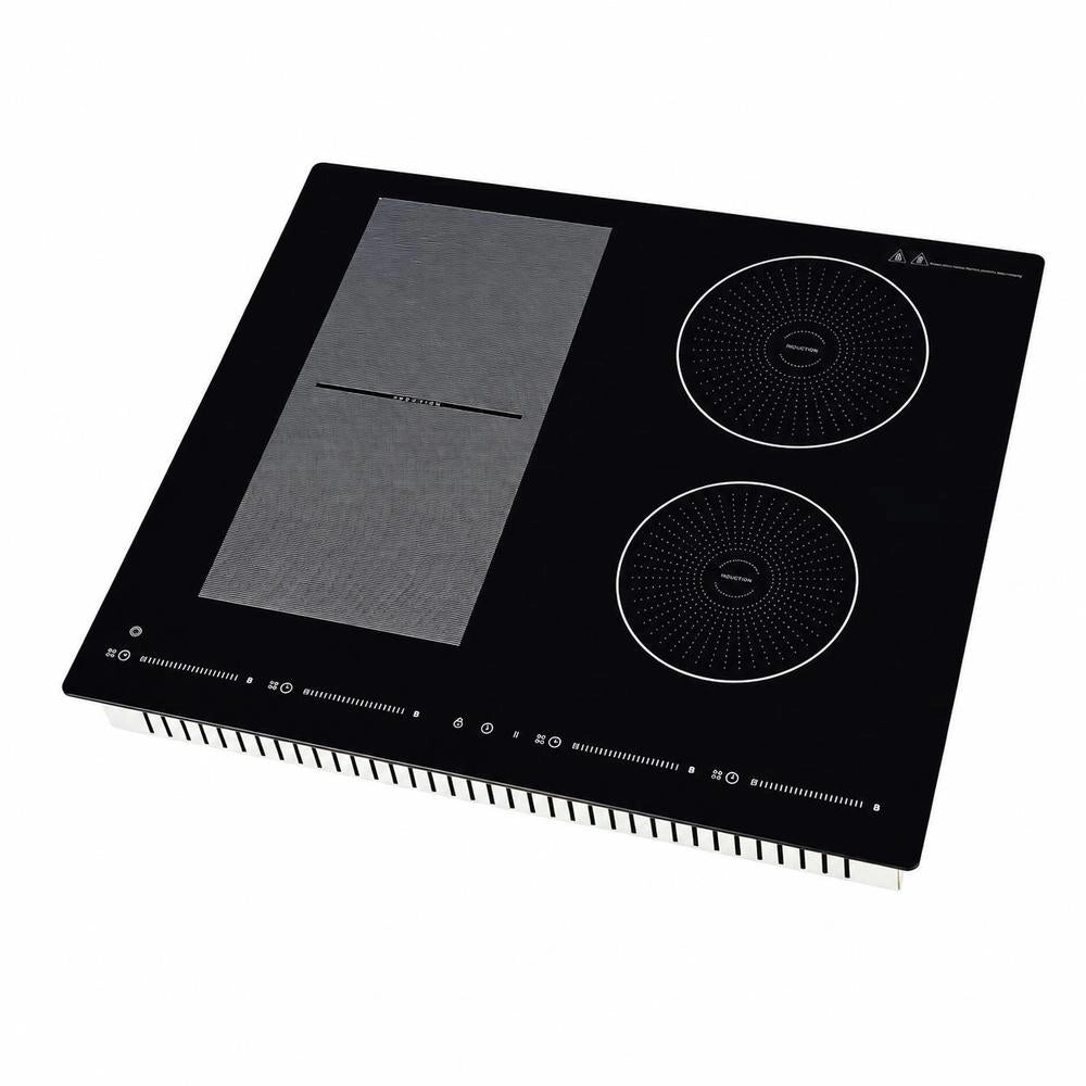 Piano Cottura Induzione Incasso 7200W 4 Bruciatori 590x520mm Blocco Bambini Vetroceramica Cucina
