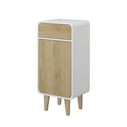 Vicco Mobile midi Bianco/quercia 40 x 81 cm