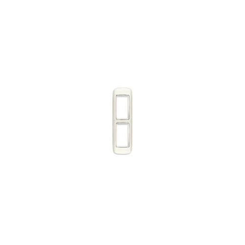 VIMAR EIKON - PLACCA ROUND 2M PANNELLI BIANCO ALP