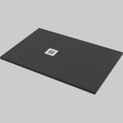 PIATTO DOCCIA RETTANGOLARE EFFETTO PIETRA GRIGIO  80x100     MADE IN ITALY