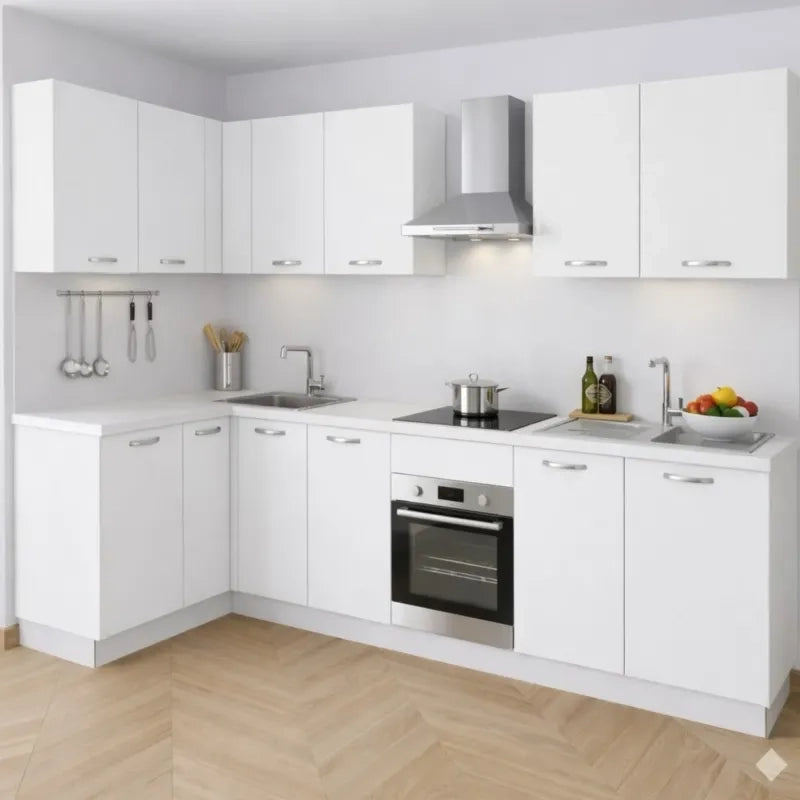 Mobile Base 45 Senza Anta. H 72 Cm L 45 Cm P 55.5 Cm. Spedizione In Kit Bianco