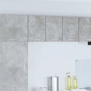 Armadio pensile 2 pcs Grigio Cemento e Bianco 30 x 31 x 40 cm 884121