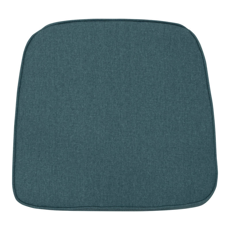 Coussin Canvas Eco + 48 x 48 cm - MADISON SÃ©rie Wicker - Bleu