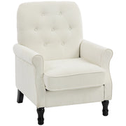Poltrona ¨C zephmum ¨C crema, lino, 69x75x90
