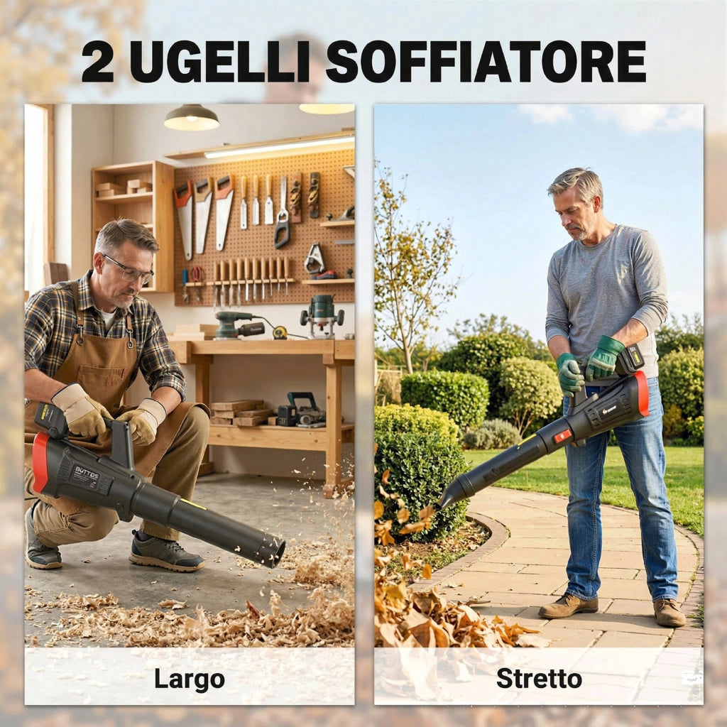 Soffiatore Elettrico 18V ¨C Minimal ¨C Leggero