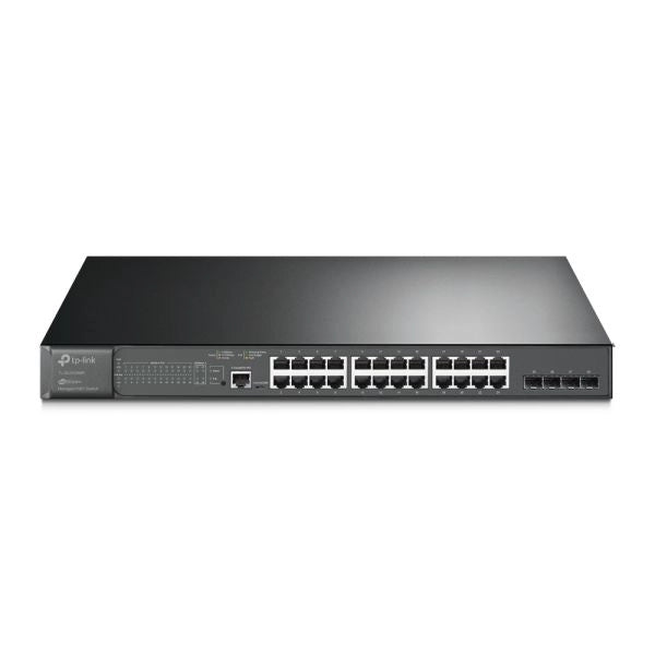 Switch 24p rj45 poe+ 4slot sfp 1p usb managed l2 - TL-SG3428MP
