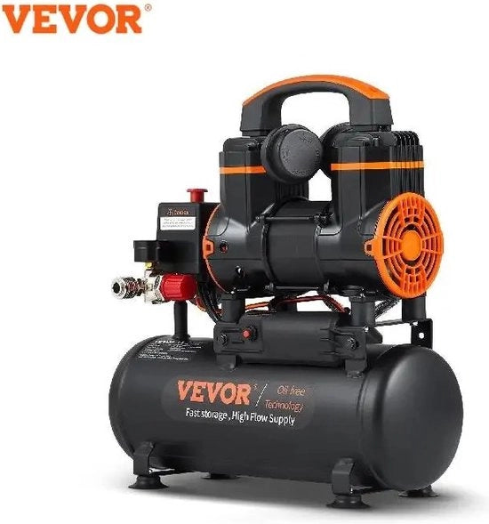 Compressore d'aria portatile - 18L - 900W - Compressore silenzioso