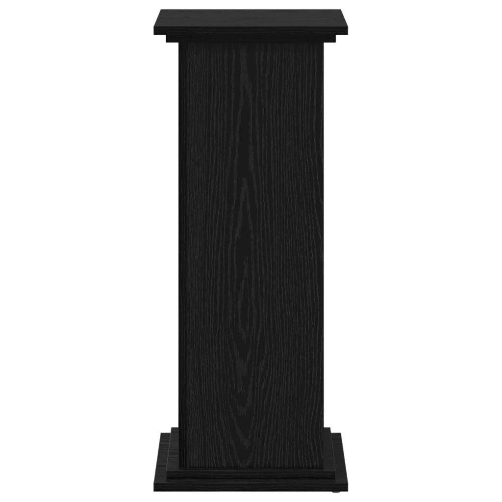 Supporto per piante Rovere Nero 33 x 33 x 80 cm 869237
