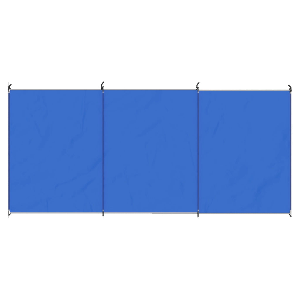 Paravento da giardino ¨C Minimal ¨C 450x150 cm blu