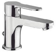 Miscelatore lavabo linea BLU con scarico automatico  cromato