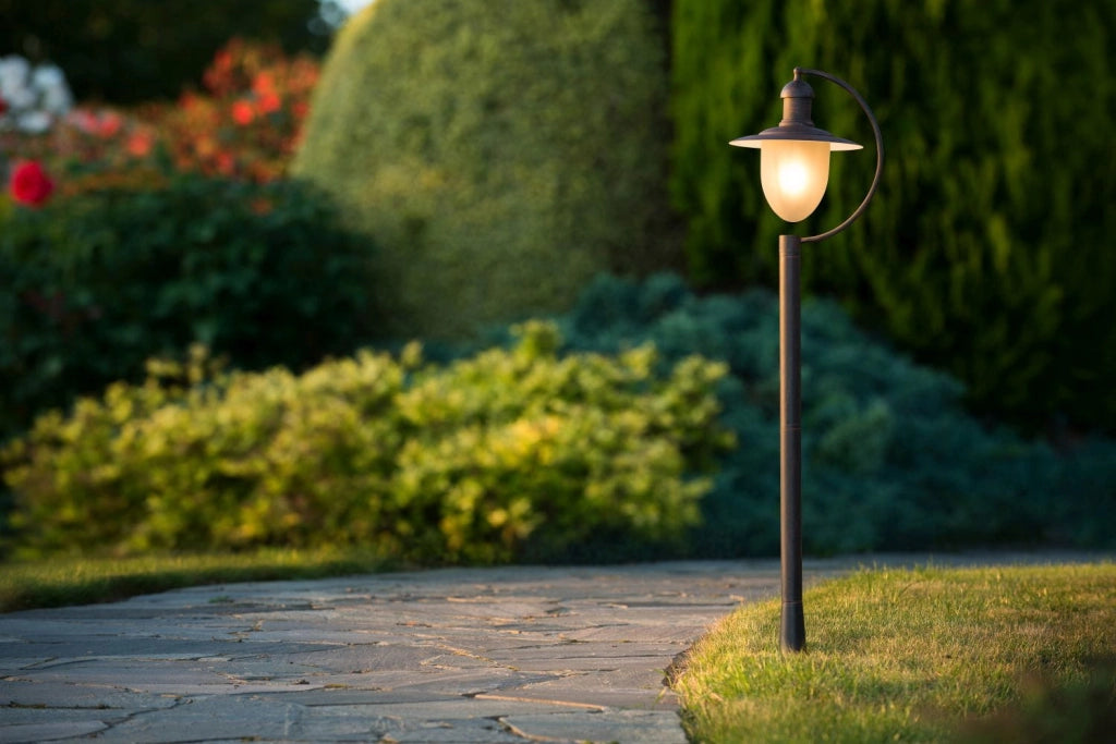 Lampada esterna paletto Lucide Aruba E27 IP44 110cm
