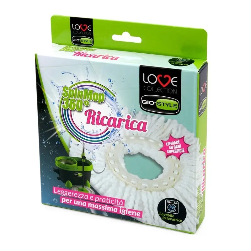 Ricambio Spin Mop in microfibra Ø 32 cm