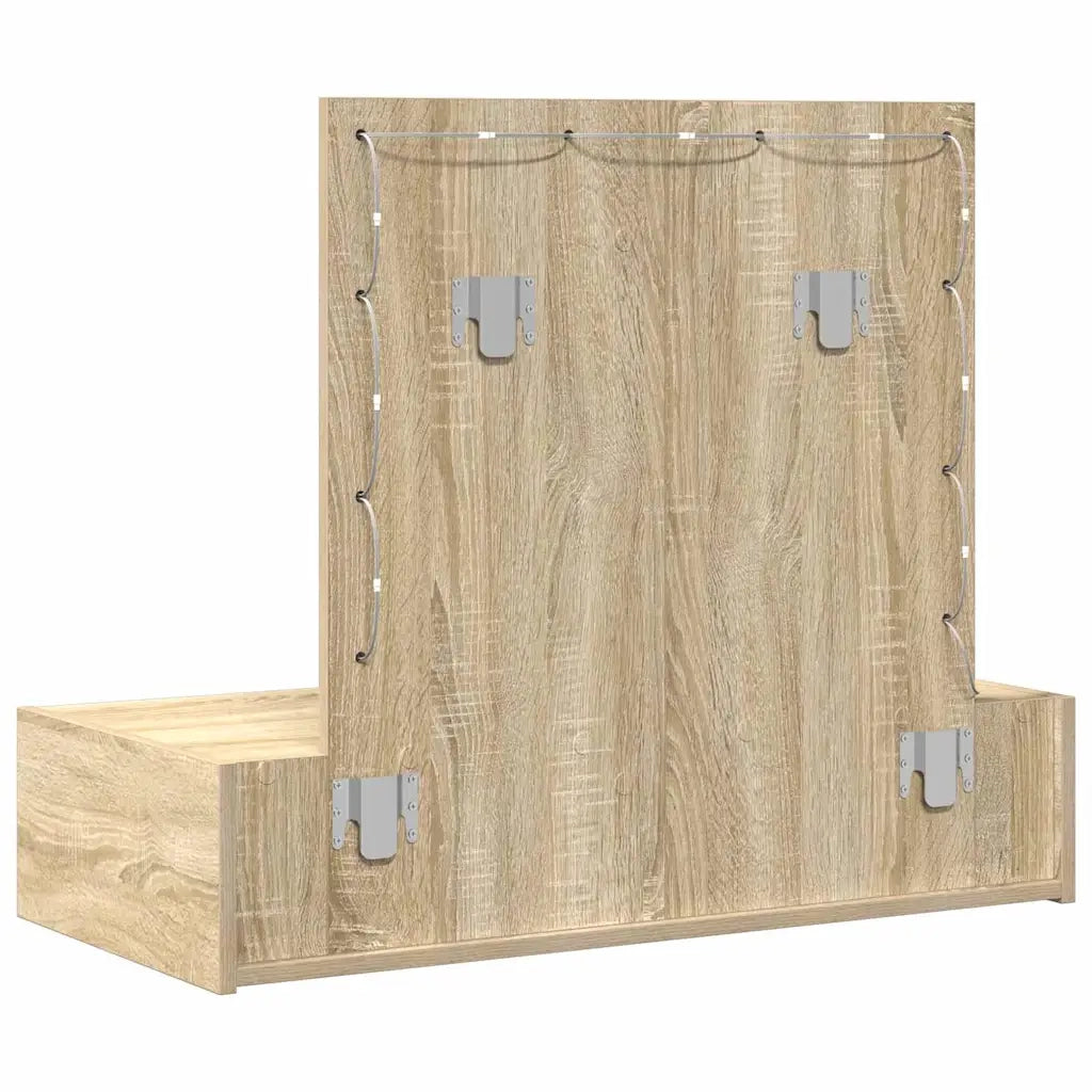 Toeletta | Tavolo da Trucco Marrone 83 x 40 x 70 cm Legno multistrato