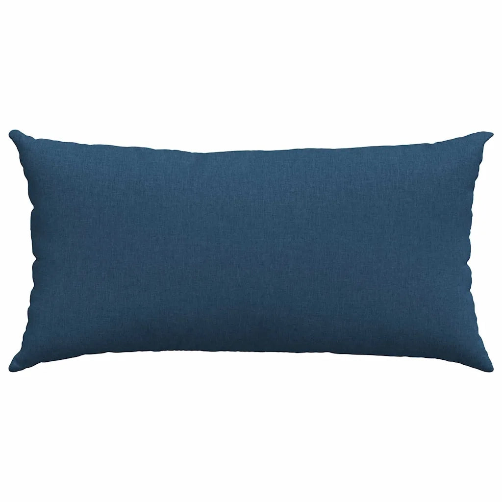 Cuscini da Divano 2 pcs Blu 80 x 40 cm Tessuto 42013704