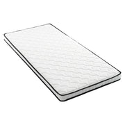 Materasso a molle insacchettate ergonomico bianco 90x190 cm