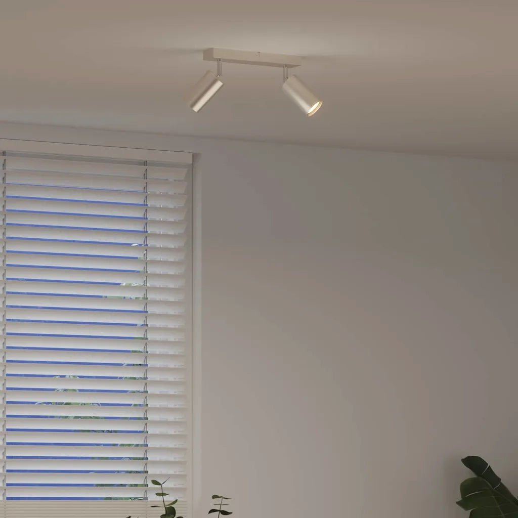 Faretto da soffitto Nichel 26 x 6 x 16 cm Metallo 4108196