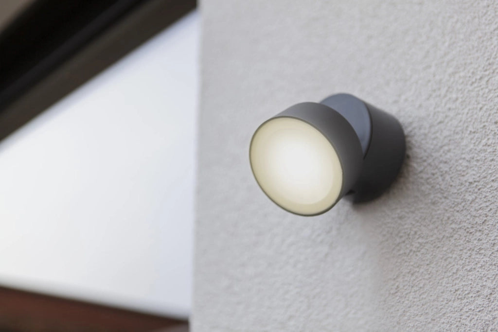 Applique esterna TRUMPET Lutec LED 8W antracite IP54