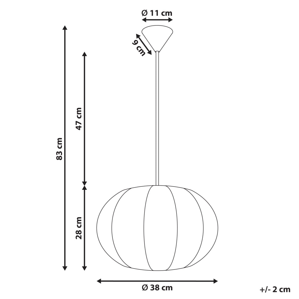 Lampada a sospensione con paralume in tessuto di cotone bianco design moderno luce per soggiorno