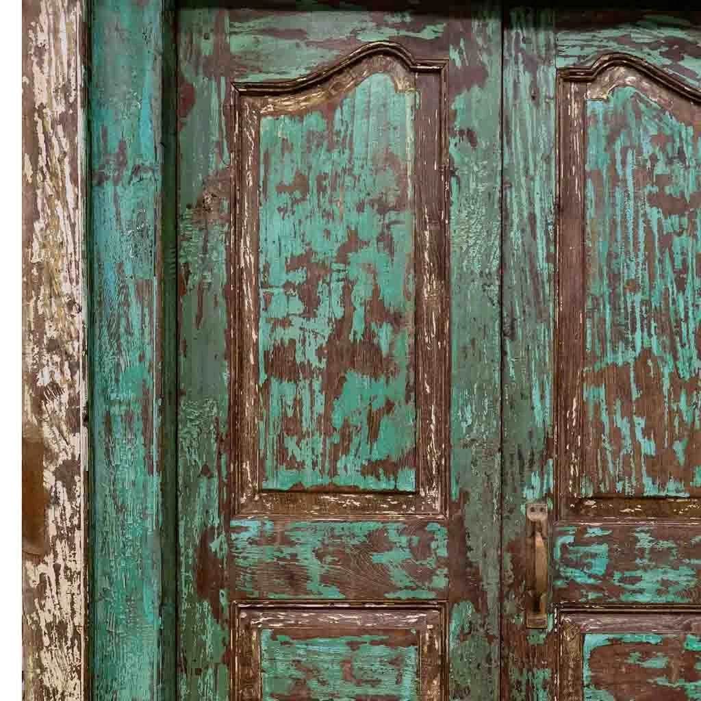 Porta in legno marrone 137x34x229h cm