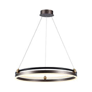 Lampada a sospensione LED Ring 3000K bronzo V-TAC VT-7579