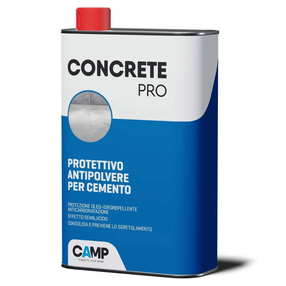 Camp concrete pro consolidante antipolvere per cemento e pietre porose 1 l
